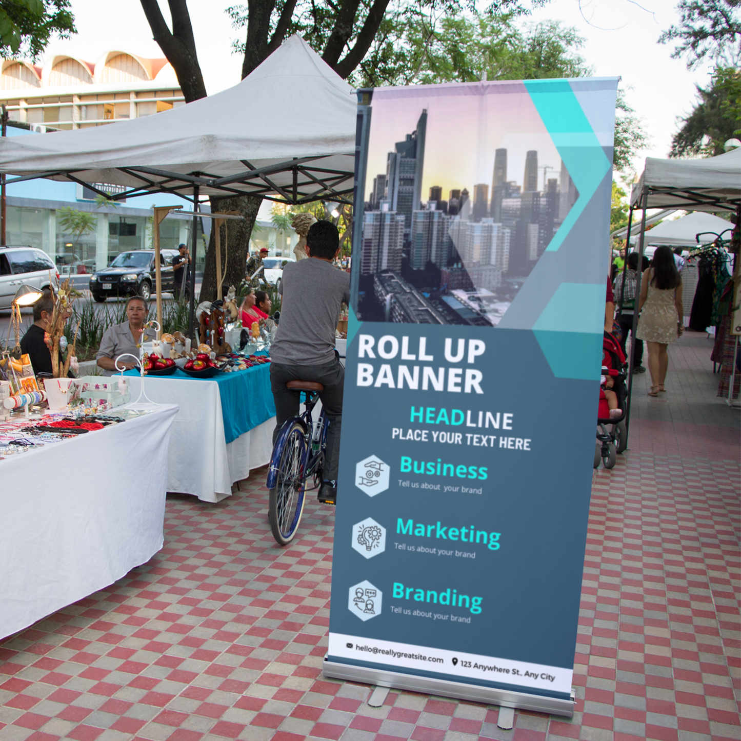 Retractable Banner- Economy Base