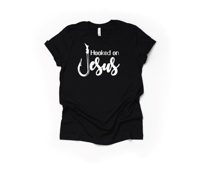 Hooked on Jesus T Shirt