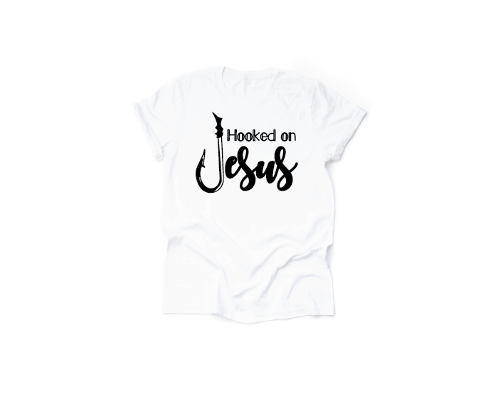 Hooked on Jesus T Shirt