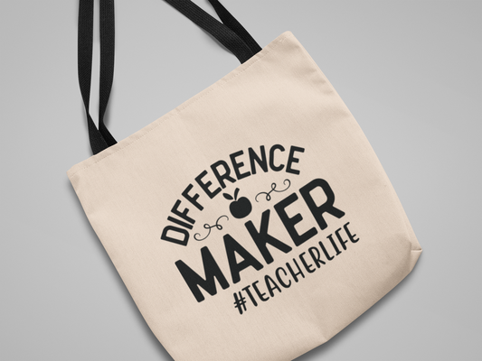 Personalized Difference Maker Tote bag